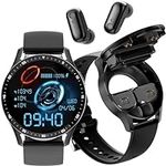 Smart Watch with Earbuds, Sports Fi