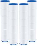 Future Way CCP520 Filter Cartridges Compatible with Pentair Pool Pump, Pleatco PCC130, 178585, Filter # R173578, 130 sq.ft, 4-Pack