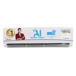 Midea 1.5 Ton 3 Star AI Gear Inverter Split AC (Copper, Convertible 4-in-1 Cooling,HD Filter with Auto Cleanser, SANTIS PRO+ DELUXE, MAI18SP3R34F0,White)