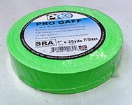 Pro Gaff Matte Cloth Tape (1" x 25 yds) (Green)