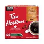 Tim Hortons Colombian Coffee, Single Serve Keurig K-Cup Pods, Medium Roast, 48 Count