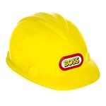 The Glowhouse Yellow Construction Boss Hard Hat Builder Kids Play Fancy Dress