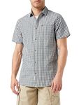 Craghoppers Men's Centro Short Sleeve Shirt, Spruceg Chk, XL UK