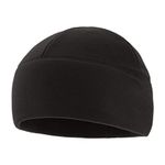 M-Tac Watch Cap Fleece 260 Mens Winter Hat Military Tactical Skull Beanie (Medium, Black)