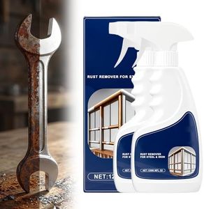 NEKSKA Rust Remover for Metal, Highly Concentrated Rust Remover, Rust Remover Spray, Heavy Duty Rust Remover for Metal,for Steel, Automotive Parts, Tools, Stainless Steel (2 PCS)