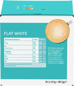 Nescafe Dolce Gusto Flat White Coffee Pods – Compatible Capsules