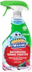 Scrubbing Bubbles Bathroom and Shower Cleaner Spray, Foaming Action Bathroom Grime Fighter Removing Soap Scum, Berry Burst Scent, 32oz