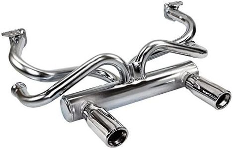 IAP Performance AC251420 2-Tip Exhaust for VW Beetle