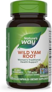 Nature's Way Wild Yam Root, 425 mg, Capsules 100ea