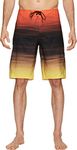 O'Neill Men's Superfreak Stretch Boardshort Board Shorts, Orange/Mysto, 28