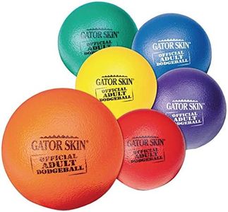 S&S Worldwide Gator Skin Official Adult Dodgeball 6-Color Set (set of 6)