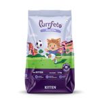 Purrfeto Kitten Dry Cat Food | Chicken & Rice | 1.2 kg Ingredients | Promotes Brain & Vision Development | Enhances Immunity |Improves Digestive Health