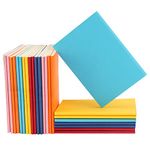 24 Pack Colorful Blank Notebook, Eusoar Mixed Color A6 3.9“ x 5.5” 60 Pages Notebook Unlined, Travel Journal Notebook Notepad Set Bulk, Students Office Writing Diary, Subject Notebooks