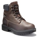 Timberland PRO Direct Attach 6 inch Steel Safety Toe Waterproof Insulated Men's Work Boots, Brown, 9 UK