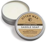 Otter Wax Saddle Soap | 2oz | All-Natural Leather Cleaner |