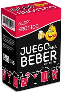 Glop Erótico - Juego para Beber Picante - el Juego de Cartas más Atrevido - Juego de Mesa Adulto - Regalos Originales Hombres, Mujeres, Amigo, Amiga – Regalo Divertido - Amigo Invisible