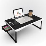 LALCO Office Table for Home/Writing Desk for Office/Folding Table for School/Folding Study Table/Work from Home - Multipurpose Table -> (BLACCK)