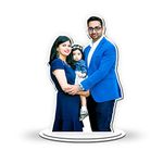 Foto Factory Gifts® Personalized Wooden Photo Cutout Customised Gift (Size 8 inch x 5 inch, Multicolor, CUT023A)