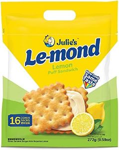 Julie's Le-mond Lemon Flavoured Cream Puff Sandwich 16 Convi-Pack