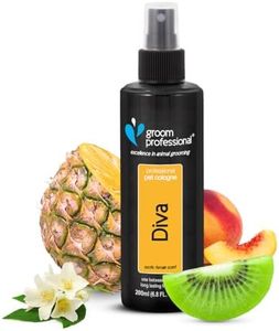 GROOM PROFESSIONAL Diva Dog Cologne Spray - Dog Perfume Spray - Dog Spray for Smelly Dogs - Fresh Feminine Scent - Perfect for Between Washes - Long-Lasting Scent, 200ml