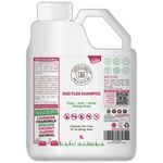 Flea Shampoo for Dogs 1 Litre - Sensitive Itchy Skin Dog and Puppy Grooming - Medicated Fleas Treatment