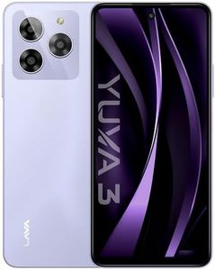 Lava Yuva 3 (Cosmic Lavender, 4+4*GB + 128GB)|Segment's Most Affordable Smartphone with 128 GB (UFS 2.2) Storage | 90Hz Punch Hole Display|13MP AI Triple Camera|Side Fingerprint Sensor |Bloatware Free