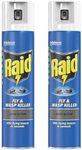 SOTL® X2 Raid Rapid Action Fly Wasp Killer Spray Indoor Flying Insect Killer Eliminates Insects Flies Mosquitos Hornets Moths In Seconds Neutral Scent 300ml