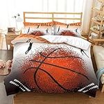 Single Bedding Set Red Basketball D