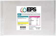 EPS Sweetened A4 Edible Wafer Paper/Rice Paper Pack for Edible Printing - 50 Wafer Paper Sheets per Pack