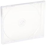 Hama 5 Jewel CD Cases (pack of 5) | Protective CD Sleeves | Transparent