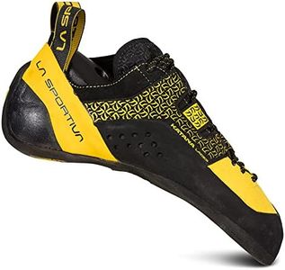 La Sportiva Men's Katana Lace Rock Climbing Shoes, Yellow/Black, 10.5-11