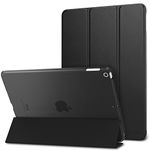 MOCA [Translucent Back] Smart Case for iPad Air 2 (2014 Launched) A1566 A1567 iPad Flip Cover (Air 2 A1566 / A1567 Launched 2014, Black)