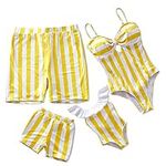 IFFEI Mommy and Me Swimsuits Mens S