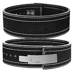 HAWK Weight Lifting Lever Belt Training Inzer Straps Power Lifting Guaranteed!! BLACK (Medium)