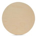 22 Inch Wooden Circles 1/4 Inch Thick, Package of 1, Unfinished Baltic Birch Wood by Woodpeckers