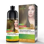 Herbishh Hair Color Shampoo for Gray Hair – Hair Dye Shampoo – Colors Hair in Minutes – Lasts Up To 2-3 Weeks – 500 Ml – 3-In-1 Hair Color – | Herbishh (Linen)