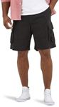 Lee Men's Big & Tall Extreme Motion Carolina Cargo Short, Black, 46