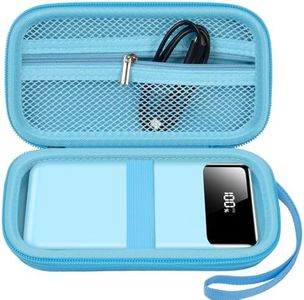 Portable Bank Charger Case for Charmast for VRURC for OHOVIV for SABANI for YILANS for CFIAI for LOVELEDI for RGVOTA for Miday for RONEGN for POIYTL for IAPOS Fast Charging Battery(Blue)