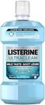 Listerine Ultraclean Gum Protection Alcohol-Free Antiseptic Mouthwash for Healthy Gums, Kills 99.9% Germs, Fights Plaque & Gingivitis, CDA Validated, Cool Mint Flavour, 1 L (Pack of 1)
