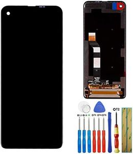 LCD Touch Screen Assembly Compatible with Moto One Action Motorola Moto One Vision LCD Touch Screen Display Assembly with Tools