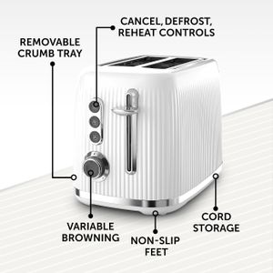 Breville 2-Slice Toaster – Bold Collection, Wide Slots