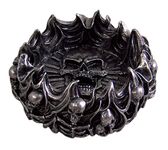 Gothic Skull and Bones Decorative Ashtray