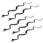 Big Mo's Toys Realistic Snakes - 24" Vinyl Plastic Snake Toys As Scare Snakes or Party Favors - 12 Pack