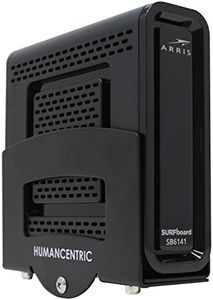 HumanCentric Adjustable Small Device Wall Mount (Wide) Modems, Cable Boxes, DVD Players, Streaming Media Devices Small & Wide