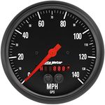 Auto Meter 2684 Gauge, Speedometer, 5", 140Mph, GPS, Z-Series