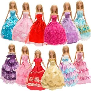 SOTOGO 12 Pieces Doll Clothes for 11.5 Inch Girl Doll Fashion Handmade Doll Dresses Wedding Dresses Evening Dresses Party Gowns Outfit