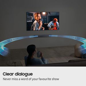 Samsung 2-Channel Soundbar – Compact Home Audio Speaker