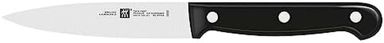 ZWILLING Paring Knife,Small blade, Special stainless steel/Plastic handle, Twin Chef,Silver/Black,10 x 5 x 5 cm