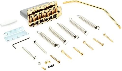 Fender American Vintage Stratocaster Bridge Tremolo Assembly - Gold