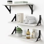 Forbena White Floating Shelves for 